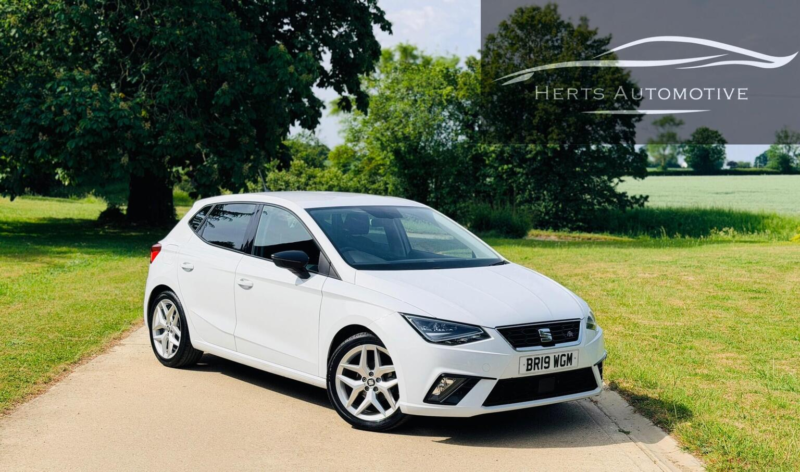 2019 SEAT Ibiza 1.0 Mpi Fr Euro 6 (s/s) 5dr Gpf in White — image 1