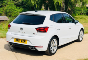 2019 SEAT Ibiza 1.0 Mpi Fr Euro 6 (s/s) 5dr Gpf in White — image 3