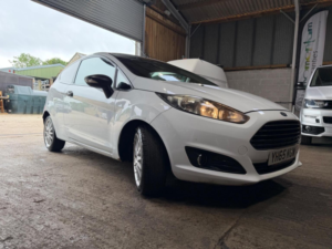 2015 Ford Fiesta Van 1.5 Tdci Econetic Panel Van 3dr in White — image 2