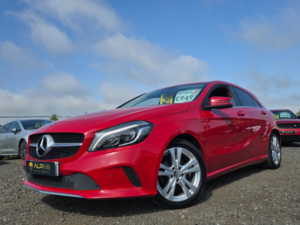 2017 Mercedes-Benz A Class 1.5 A180d Sport (premium) Hatchback 5dr Diesel 7g-Dct Euro 6 (s/s) (109 Ps) in Red — image 2