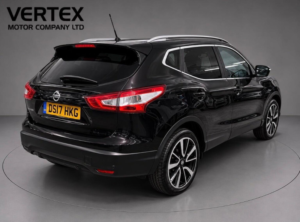2017 Nissan Qashqai 1.6 Dci Tekna 2WD Euro 6 (s/s) 5dr in Black — image 3