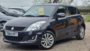 2014 Suzuki Swift 1.2 Dualjet Sz4 Euro 5 (s/s) 5dr in Grey — image 3