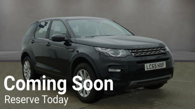 2015 Land Rover Discovery Sport 2.0 Td4 Se Tech Auto 4WD Euro 6 (s/s) 5dr in Black — image 1