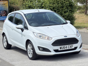 2014 Ford Fiesta 1.25i Zetec in White — image 2