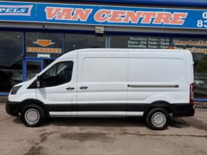 2023 Ford Transit 2.0 350 Ecoblue Leader Panel Van 5dr Diesel Manual Rwd L3 H2 Euro 6 130 Ps in White — image 3
