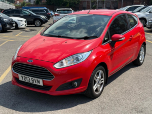 2013 Ford Fiesta 1.25 Zetec Euro 5 3dr in Red — image 3