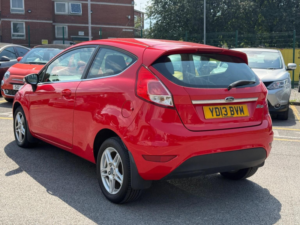 2013 Ford Fiesta 1.25 Zetec Euro 5 3dr in Red — image 4