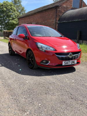 2017 Vauxhall Corsa 1.4 I Ecoflex Sri in Red — image 1