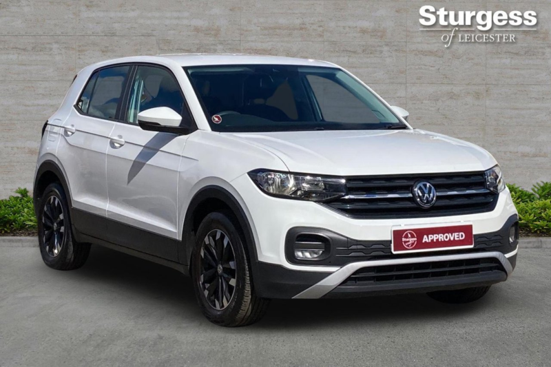 2020 Volkswagen T-Cross 1.0 Tsi S Euro 6 (s/s) 5dr in White — image 1