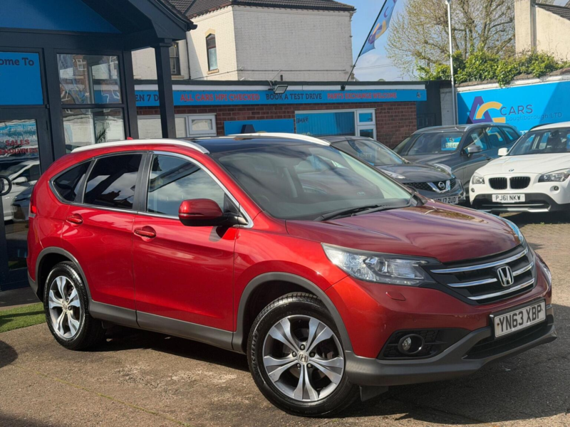 2013 Honda Cr-V 2.2 I-Dtec Ex Auto 4WD Euro 5 5dr in Red — image 1
