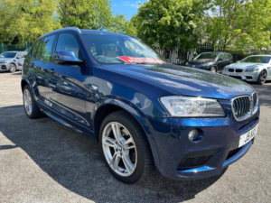 2012 BMW X3 2.0 20d M Sport Auto Xdrive Euro 5 (s/s) 5dr in Blue — image 2