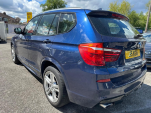 2012 BMW X3 2.0 20d M Sport Auto Xdrive Euro 5 (s/s) 5dr in Blue — image 4