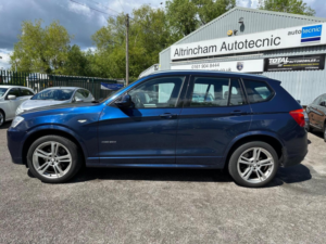 2012 BMW X3 2.0 20d M Sport Auto Xdrive Euro 5 (s/s) 5dr in Blue — image 6