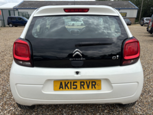 2015 Citroen C1 1.0 Vti Feel Airscape in White — image 4