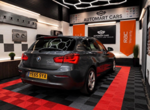 2015 BMW 1 Series 1.5 116d Se Auto Euro 6 (s/s) 5dr in Grey — image 4