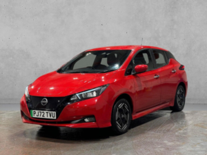 2022 Nissan Leaf 39kwh Acenta Auto 5dr in Red — image 3