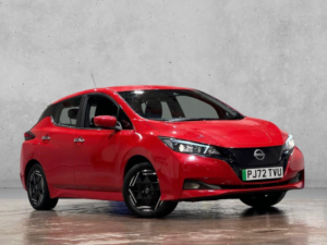 2022 Nissan Leaf 39kwh Acenta Auto 5dr in Red — image 5