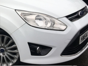 2014 Ford C-Max 1.6 Tdci Titanium Euro 5 5dr in White — image 3