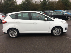 2014 Ford C-Max 1.6 Tdci Titanium Euro 5 5dr in White — image 4
