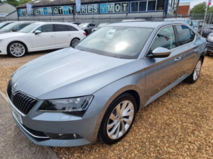 2017 Skoda Superb 2.0 Tdi Se L Executive DSG Euro 6 (s/s) 5dr in Grey — image 3
