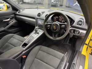 2021 Porsche 718 4.0 Gt4 in Yellow — image 2