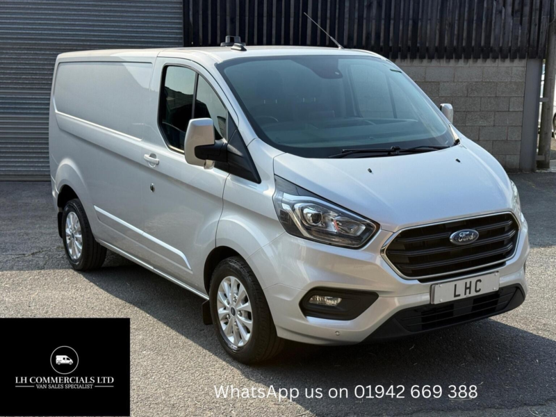 2022 Ford Transit Custom 2.0 280 Ecoblue Limited L1 H1 Euro 6 (s/s) 5dr in Silver — image 1