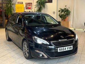2014 Peugeot 308 1.6 E-Hdi Feline in Black — image 3