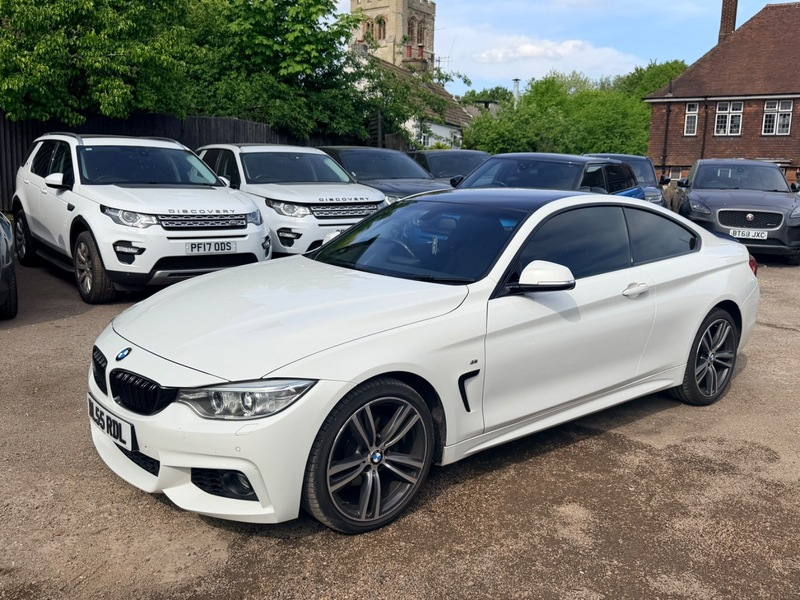 2014 BMW 4 Series 420d Xdrive M Sport in White — image 1