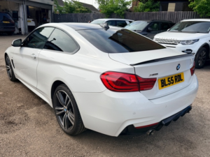 2014 BMW 4 Series 420d Xdrive M Sport in White — image 5