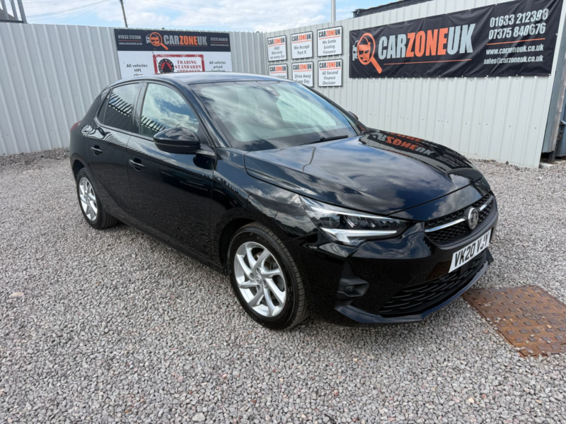 2020 Vauxhall Corsa 1.2 Turbo Sri Hatchback 5dr Petrol Manual Euro 6 (s/s) (100 Ps) in Black — image 1