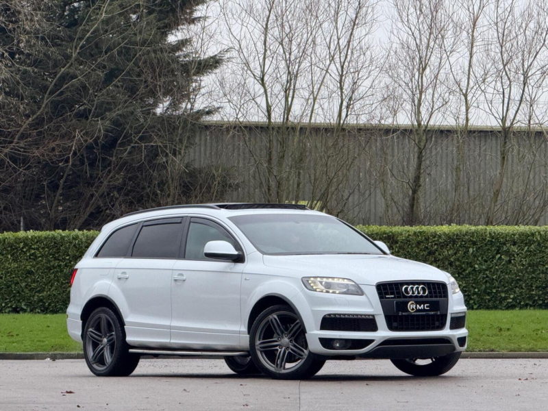 2013 Audi Q7 3.0 Tdi V6 S Line Plus Tiptronic Quattro Euro 5 (s/s) 5dr in White — image 1