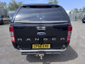 2016 Ford Ranger 2.2 Tdci Xlt. 4x4 Double Cab Pickup. Only 73300 Miles. Ac. Dab. in Black — image 4