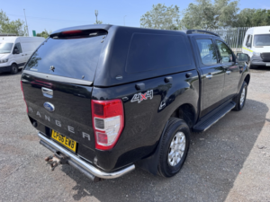 2016 Ford Ranger 2.2 Tdci Xlt. 4x4 Double Cab Pickup. Only 73300 Miles. Ac. Dab. in Black — image 5