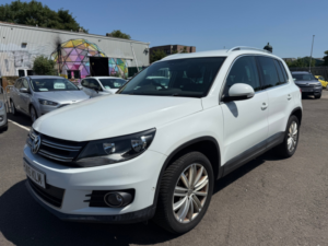 2016 Volkswagen Tiguan 2.0 Tdi Bluemotion Tech Match Edition SUV 5dr Diesel Manual 4WD Euro 6 (s/s) (150 Ps) in White — image 2