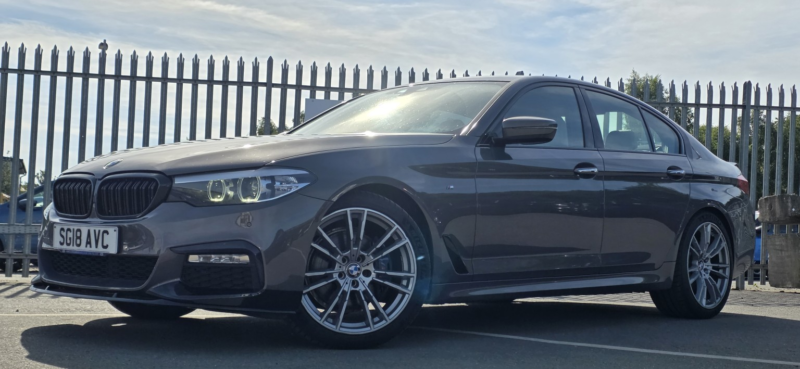 2018 BMW 5 Series 3.0 530d Xdrive M Sport Saloon in Beige — image 1