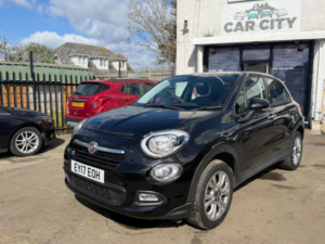 2017 Fiat 500x 1.4 Multiair Pop Star Euro 6 (s/s) 5dr in Black — image 3