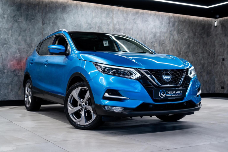 2018 Nissan Qashqai 1.3 Dig-T Tekna Euro 6 (s/s) 5dr in Blue — image 1