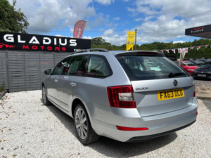 2013 Skoda Octavia 1.6 Tdi Elegance Euro 5 (s/s) 5dr in Silver — image 4