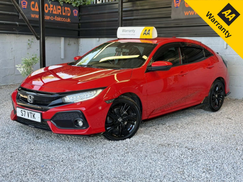 2018 Honda Civic 1.5 Vtec Turbo Gpf Sport in Red — image 1