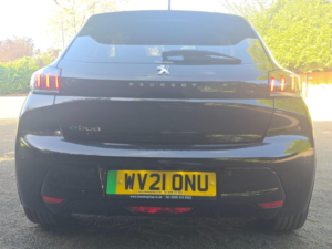 2021 Peugeot E-208 50kwh Allure Premium Auto 5dr in Black — image 6
