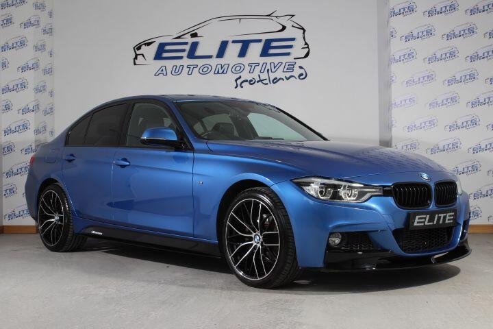 2018 BMW 3 Series 2.0 320d M Sport Saloon Diesel X-Drive Auto 4-Door Euro 6 (s/s) (190 Ps) £300 Deposit £313 X 60 Months Hp in Blue — image 1
