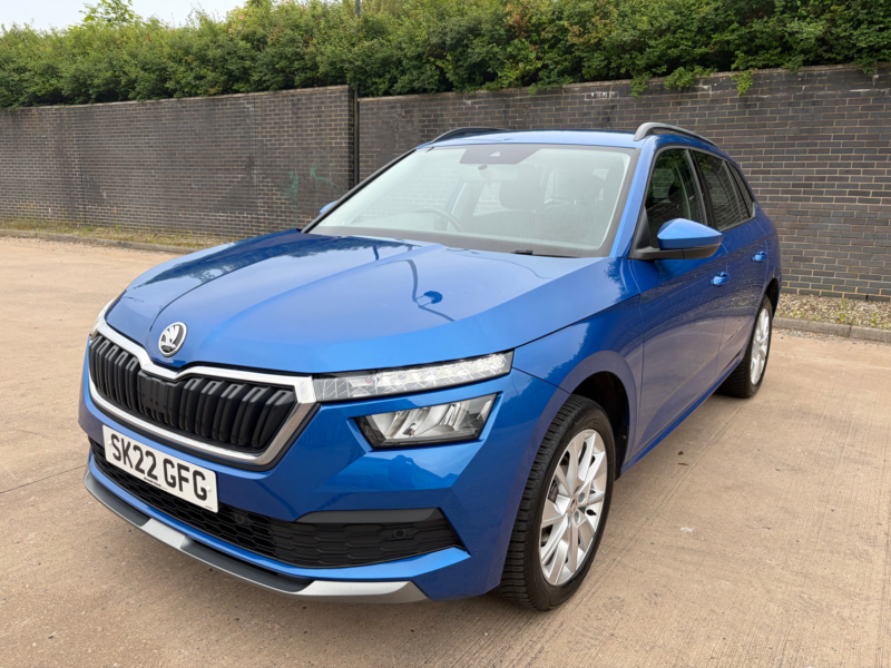 2022 Skoda Kamiq 1.0 Tsi Se SUV 5dr Petrol DSG Euro 6 (s/s) (110 Ps) in Blue — image 1