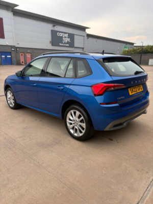 2022 Skoda Kamiq 1.0 Tsi Se SUV 5dr Petrol DSG Euro 6 (s/s) (110 Ps) in Blue — image 3