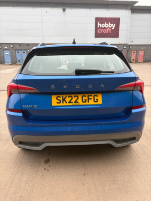 2022 Skoda Kamiq 1.0 Tsi Se SUV 5dr Petrol DSG Euro 6 (s/s) (110 Ps) in Blue — image 4