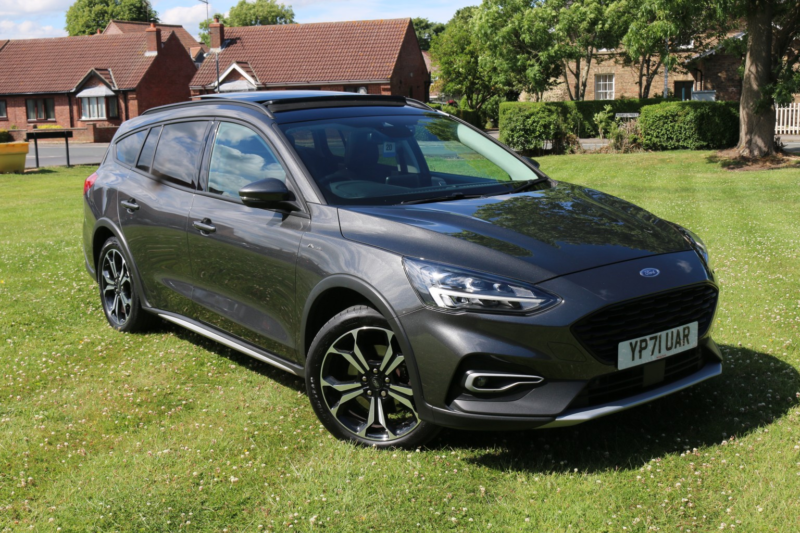 2021 Ford Focus 1.0 Focus Active X Estate 1.0l Ecoboost 155ps Mhev Fwd 6 Speed Manual in Grey — image 1