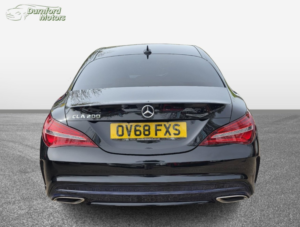 2018 Mercedes-Benz Cla 1.6 Cla200 Amg Line Night Edition in Black — image 5