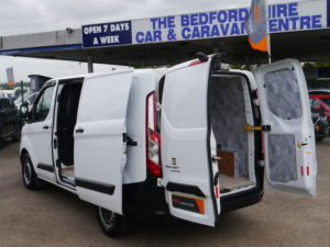 2019 Ford Transit Custom 2.0 300 Ecoblue Panel Van 5dr Diesel Manual L1 H1 Euro 6 (130 Ps) in White — image 3