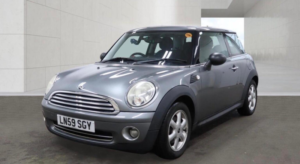 2009 MINI Hatch 1.4 One Graphite Euro 4 3dr in Silver — image 4