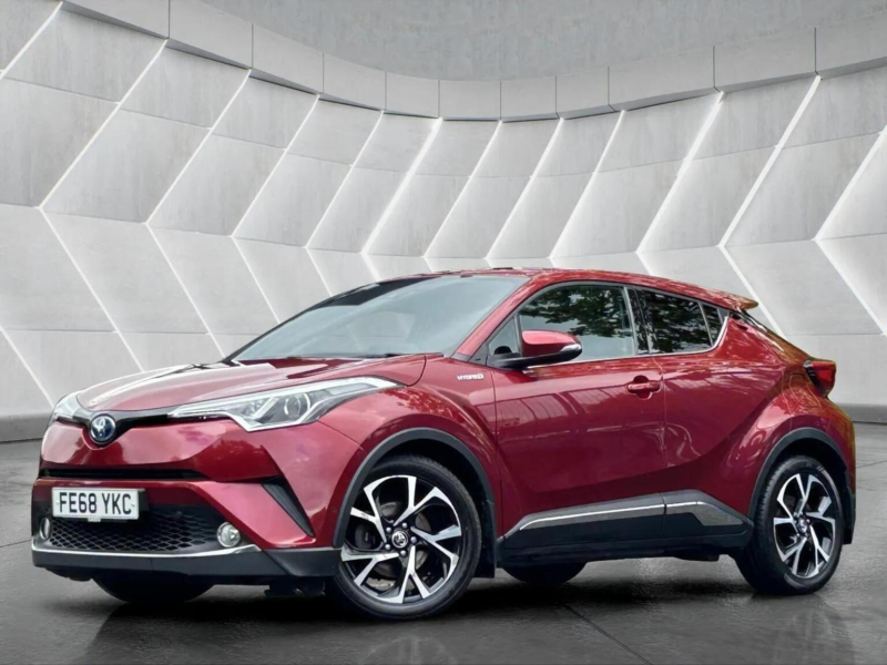 2018 Toyota C-Hr 1.8 Vvt-H Design CVT Euro 6 (s/s) 5dr in Red — image 1