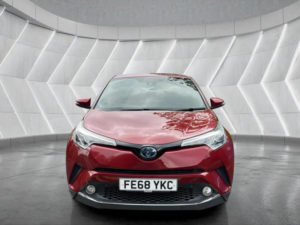 2018 Toyota C-Hr 1.8 Vvt-H Design CVT Euro 6 (s/s) 5dr in Red — image 3